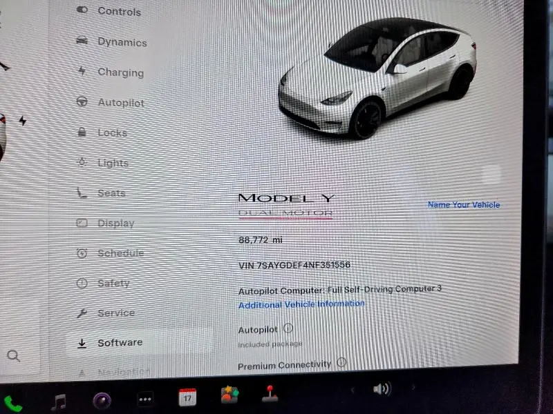 2022 TESLA MODEL Y   