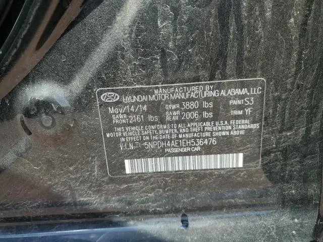 2014 HYUNDAI ELANTRA SE  