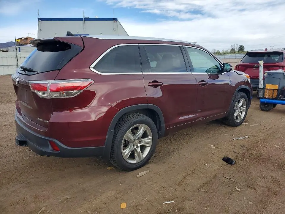 2014 TOYOTA HIGHLANDER LIMITED PLATINUM  