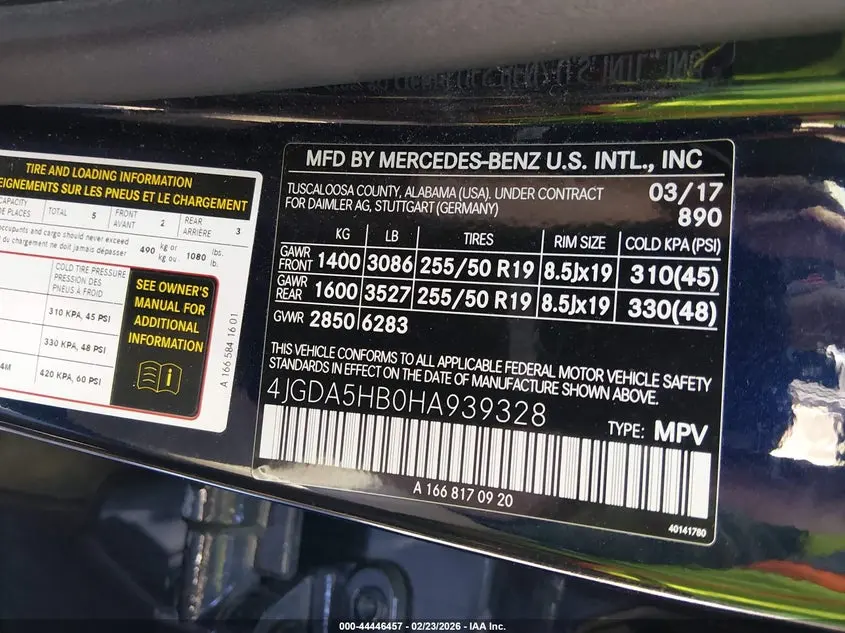 2017 MERCEDES-BENZ GLE 350 4MATIC