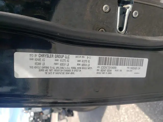 2012 DODGE CHARGER R/T  