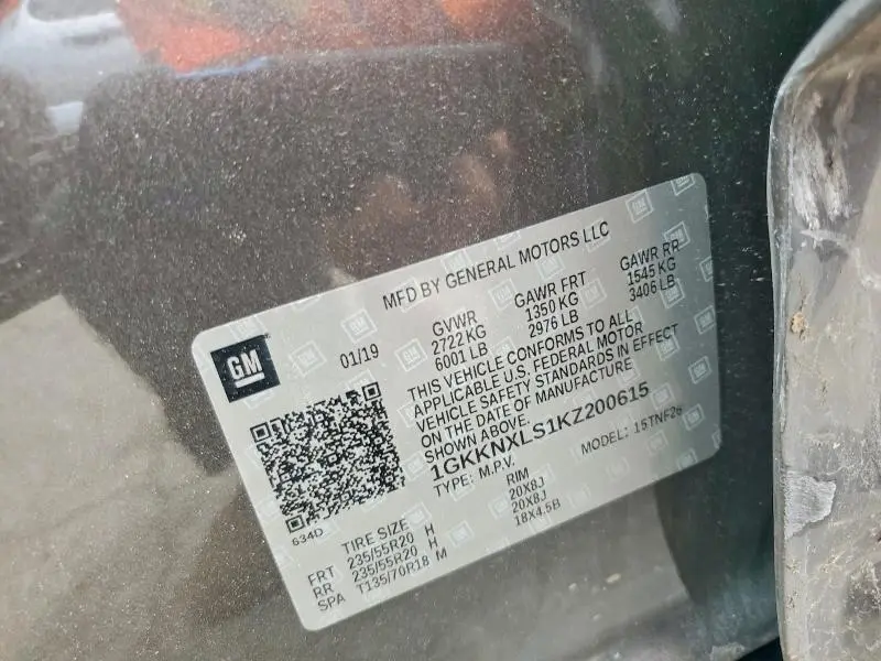 2019 GMC ACADIA DENALI  