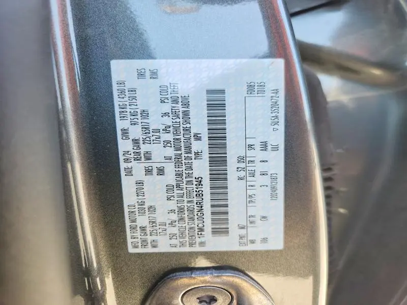 2024 FORD ESCAPE ACTIVE  