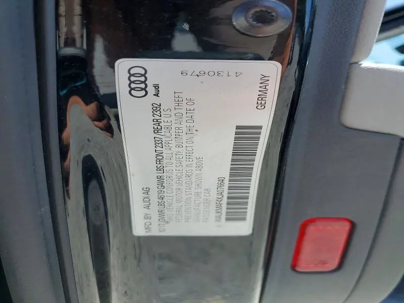 2018 AUDI A4 PREMIUM  