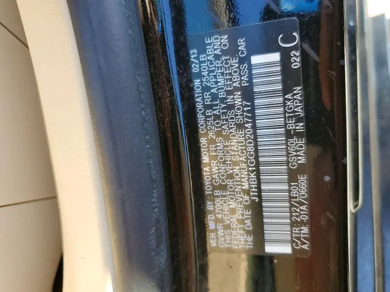 2013 LEXUS ES 350  