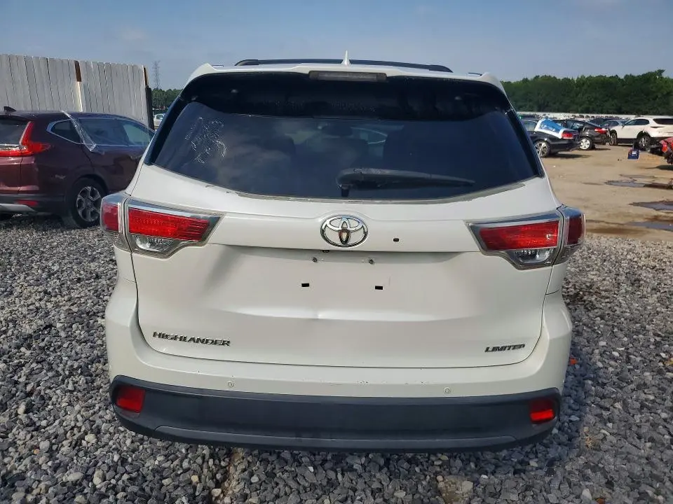 2015 TOYOTA HIGHLANDER LIMITED  
