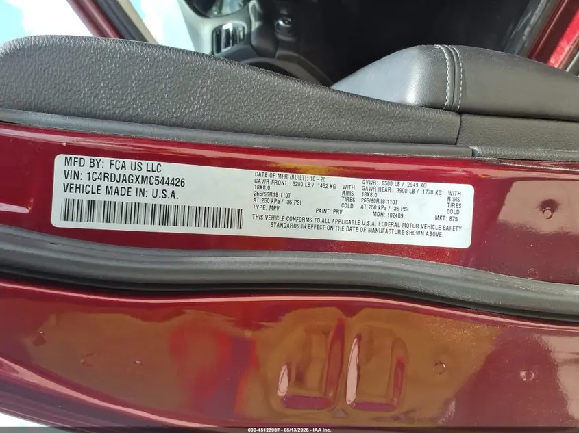 2021 DODGE DURANGO SXT PLUS AWD