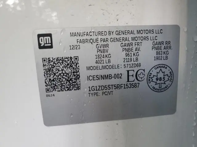2024 CHEVROLET MALIBU LT  