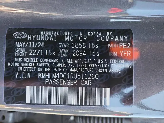 2024 HYUNDAI ELANTRA SEL  