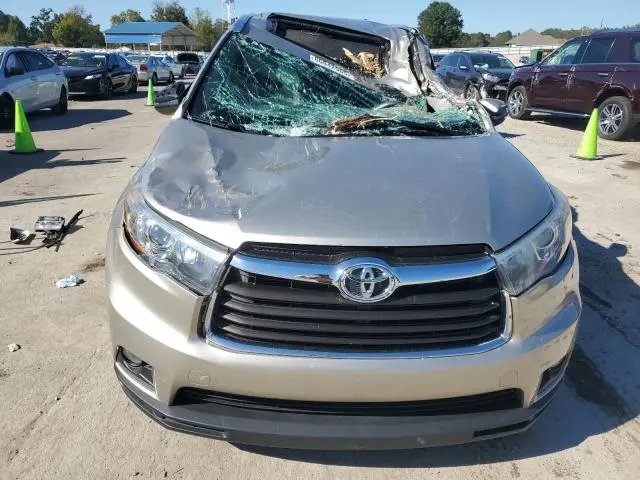 2015 TOYOTA HIGHLANDER XLE  
