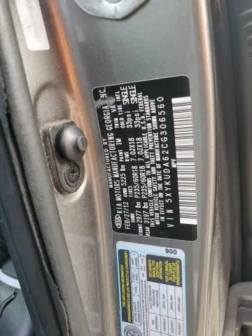 2012 KIA SORENTO EX  