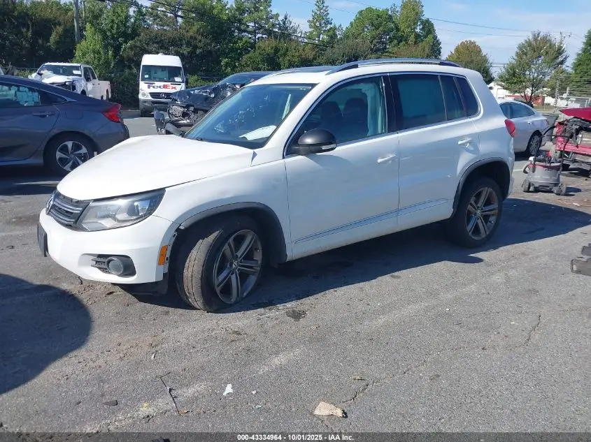 2017 VOLKSWAGEN TIGUAN 2.0T SPORT