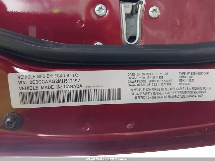 2021 CHRYSLER 300 TOURING