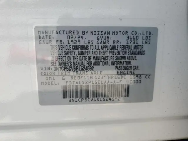 2024 NISSAN KICKS SV