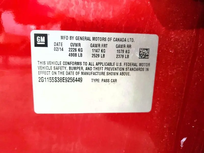 2014 CHEVROLET IMPALA LTZ  