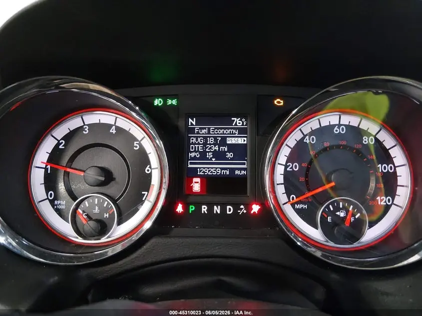 2018 DODGE GRAND CARAVAN GT