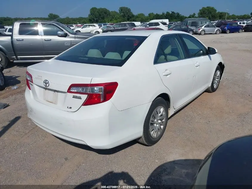 2012 TOYOTA CAMRY LE