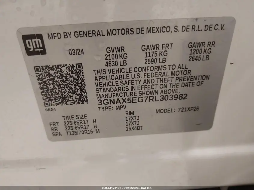2024 CHEVROLET EQUINOX LS