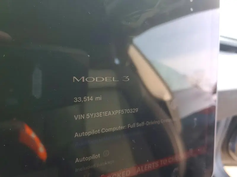2023 TESLA MODEL 3   