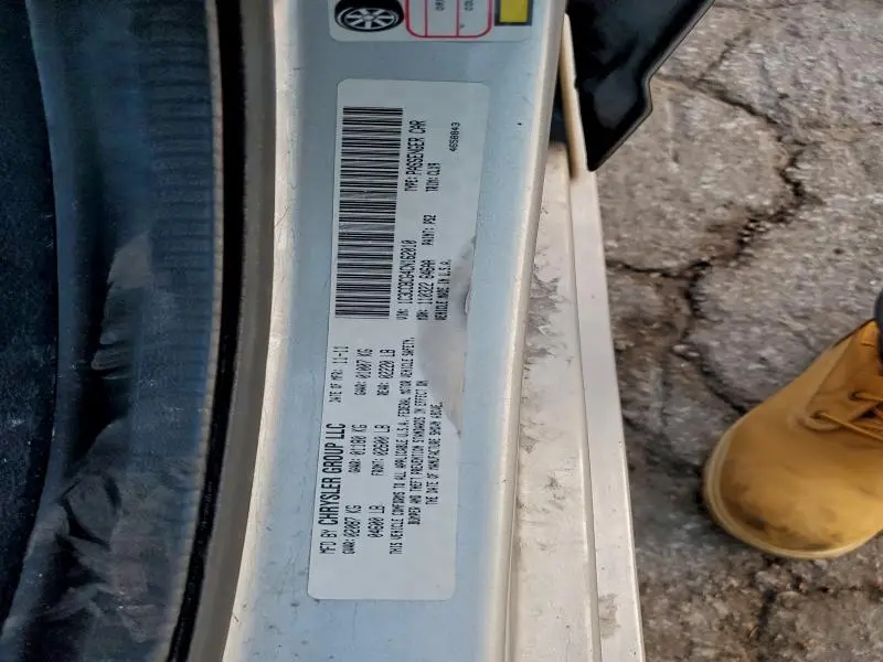 2012 CHRYSLER 200 LIMITED  