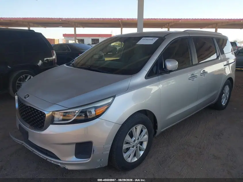 2016 KIA SEDONA LX