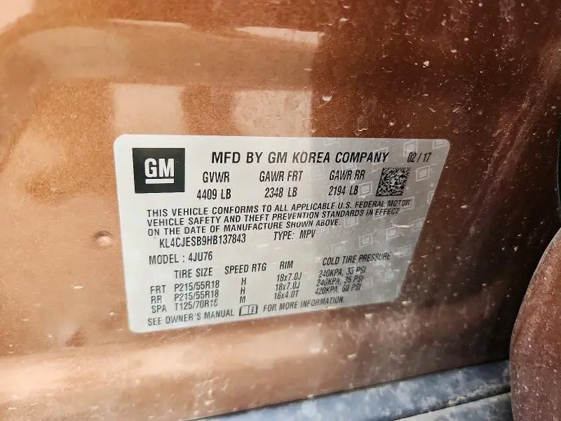 2017 BUICK ENCORE PREFERRED  