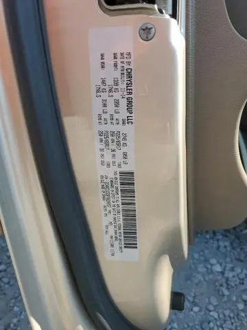 2015 CHRYSLER TOWN & COUNTRY TOURING L  