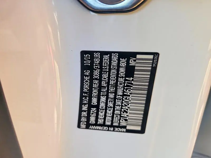 2016 PORSCHE CAYENNE SE HYBRID  