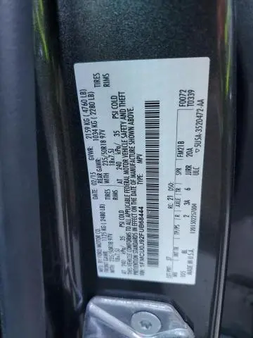 2015 FORD ESCAPE TITANIUM  