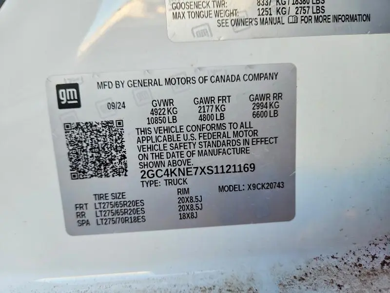 2025 CHEVROLET SILVERADO K2500 HEAVY DUTY LT  