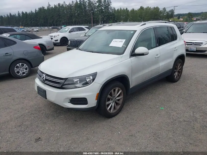 2017 VOLKSWAGEN TIGUAN 2.0T WOLFSBURG EDITION