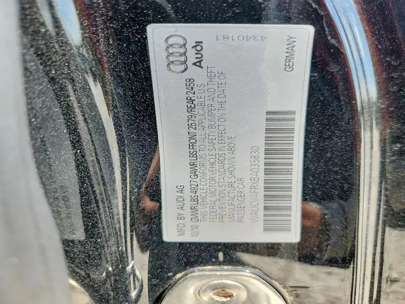 2011 AUDI S5 PREMIUM PLUS  