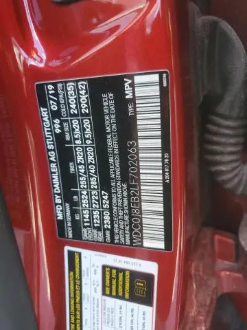 2020 MERCEDES-BENZ GLC COUPE 300 4MATIC  