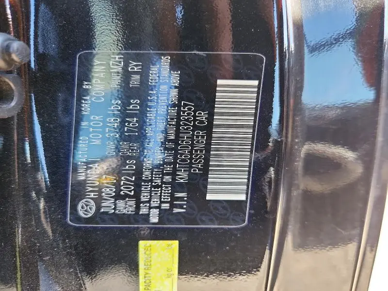 2017 HYUNDAI VELOSTER VALUE EDITION  