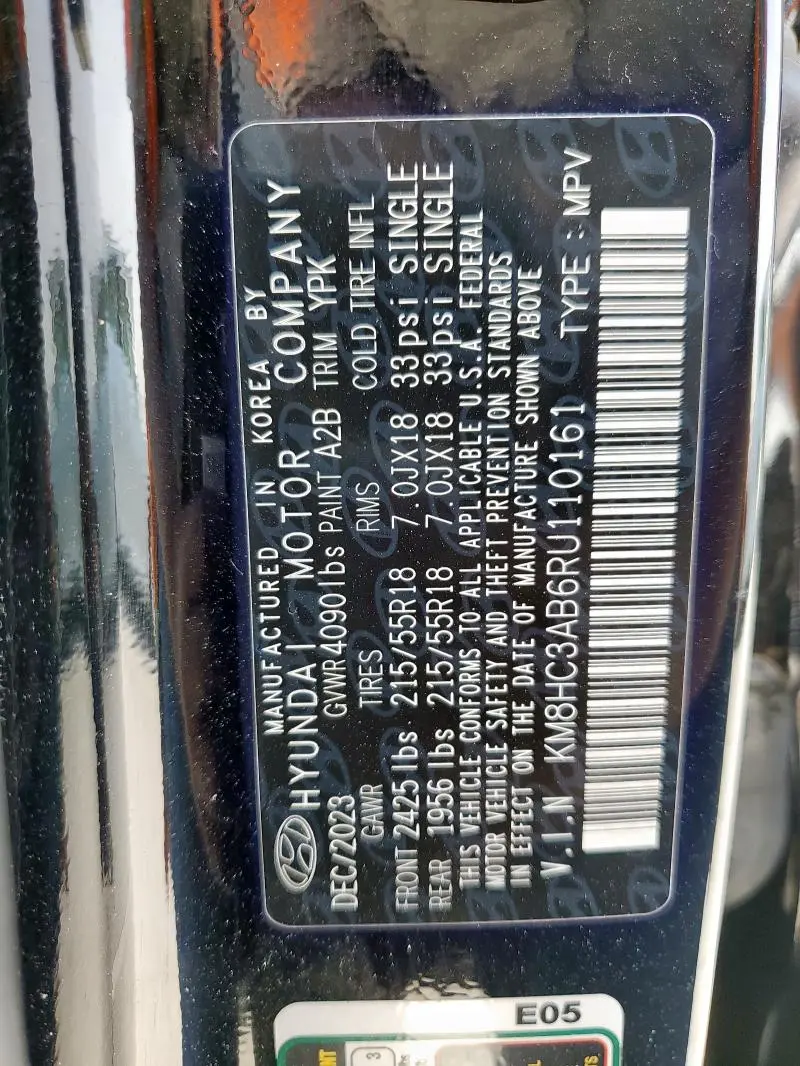 2024 HYUNDAI KONA SEL  