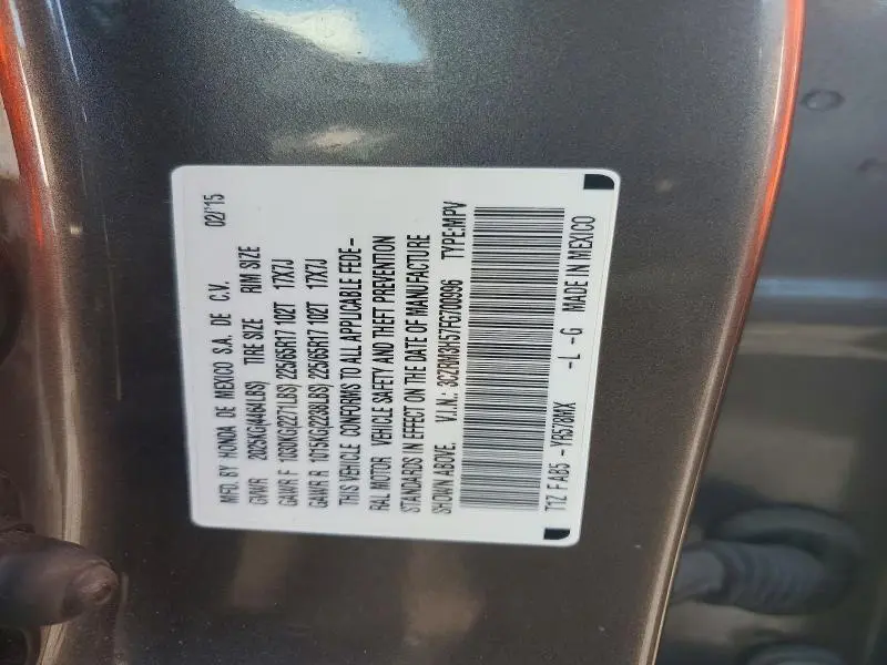 2015 HONDA CR-V EX  