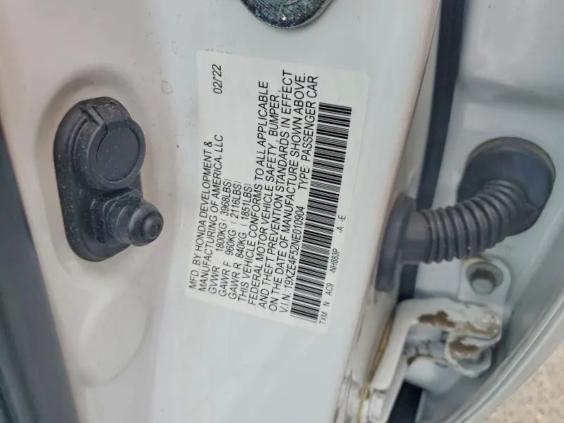 2022 HONDA INSIGHT EX  