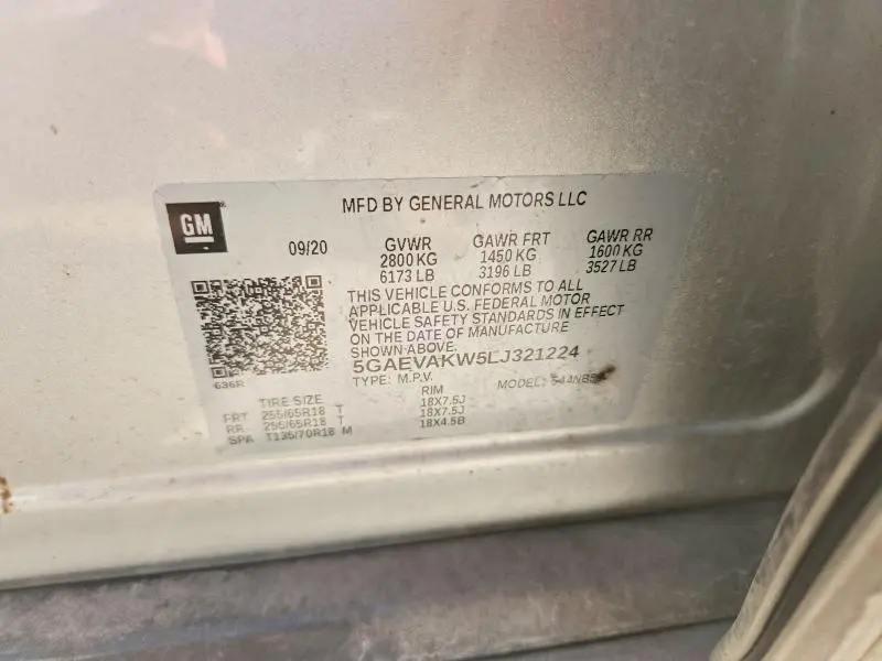 2020 BUICK ENCLAVE ESSENCE  