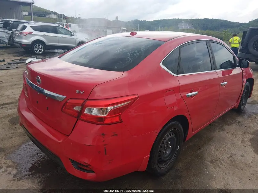 2017 NISSAN SENTRA SV