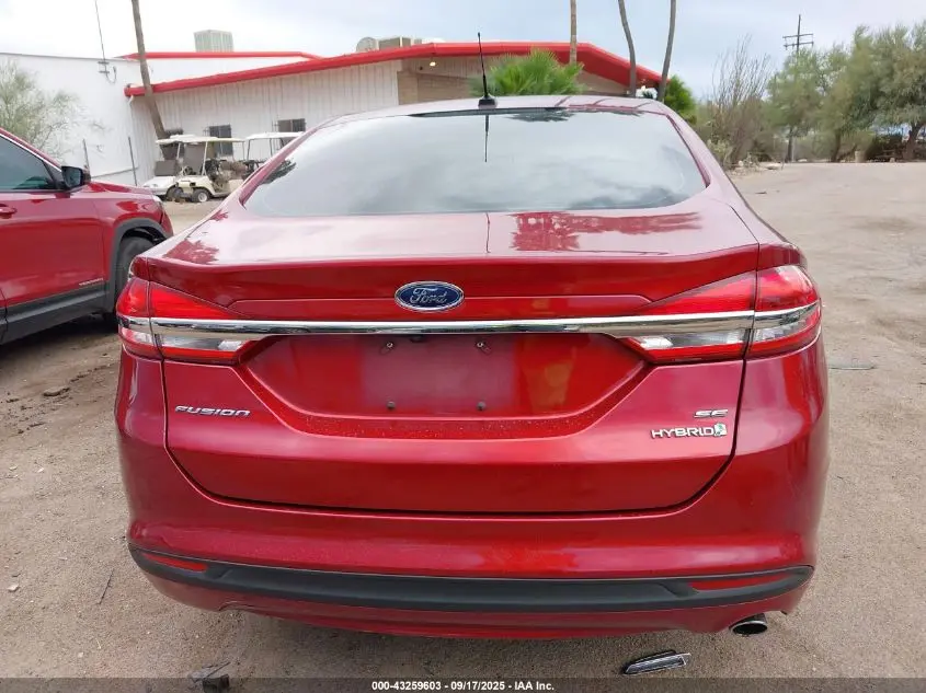2018 FORD FUSION HYBRID SE
