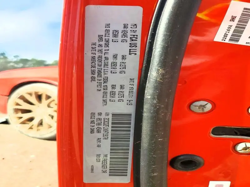 2019 DODGE CHALLENGER R  