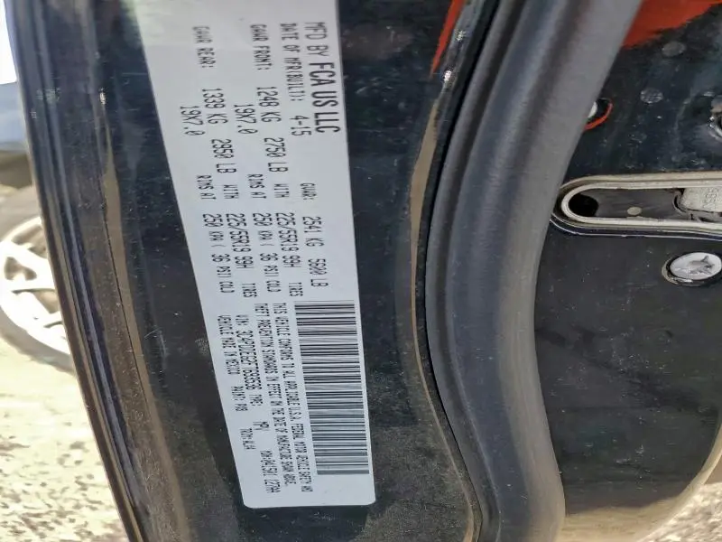 2015 DODGE JOURNEY R/T  