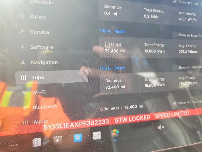 2023 TESLA MODEL 3   