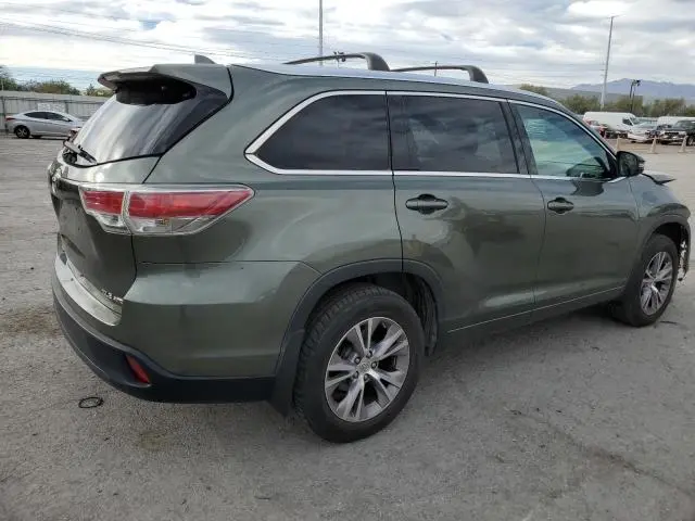 2015 TOYOTA HIGHLANDER XLE  
