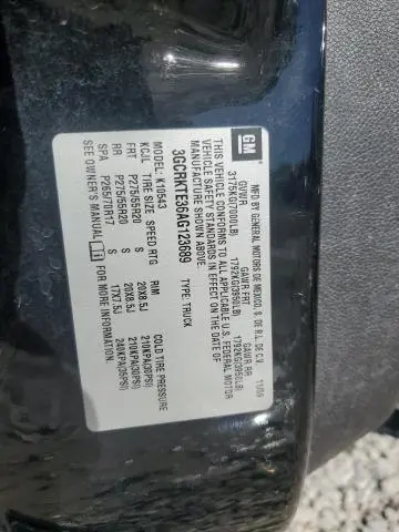 2010 CHEVROLET SILVERADO K1500 LTZ  