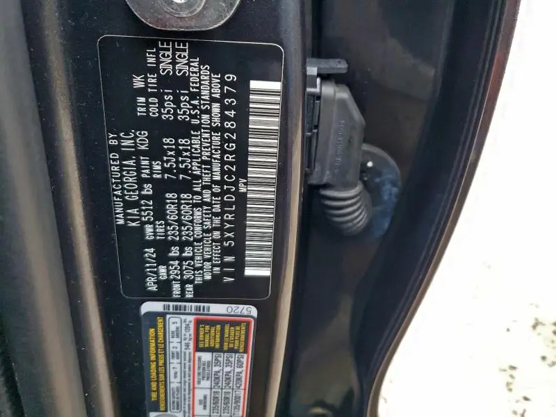 2024 KIA SORENTO S  