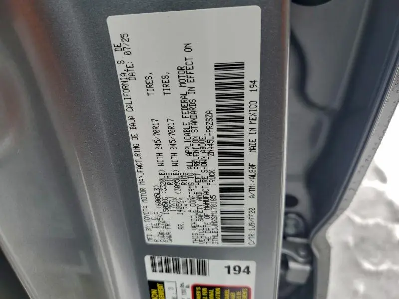 2025 TOYOTA TACOMA DOUBLE CAB  