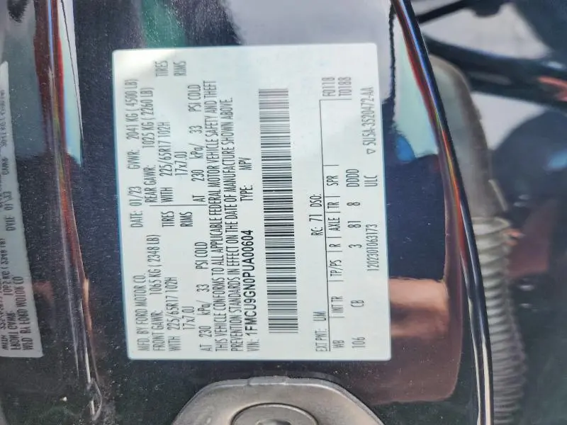 2023 FORD ESCAPE ACTIVE  