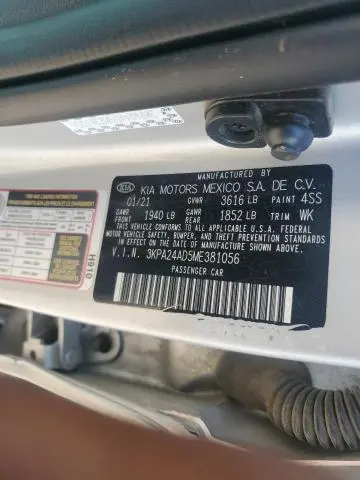 2021 KIA RIO LX  