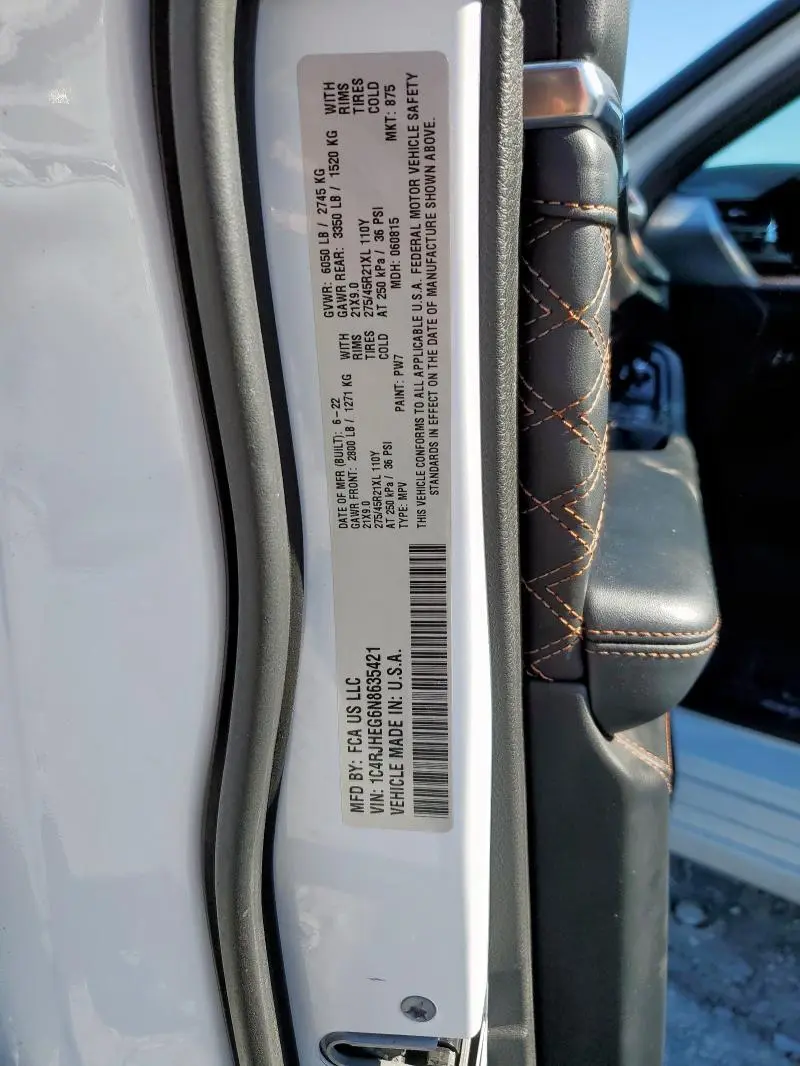 2022 JEEP GRAND CHEROKEE SUMMIT  